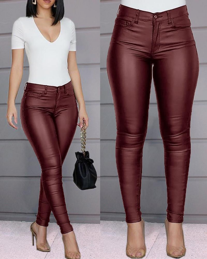 Jemi Capetown„¢Lexi Stretch Trousers Of Leather