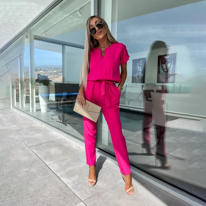 Jemi Capetown„¢  Chic Jumpsuit With Bow Detail