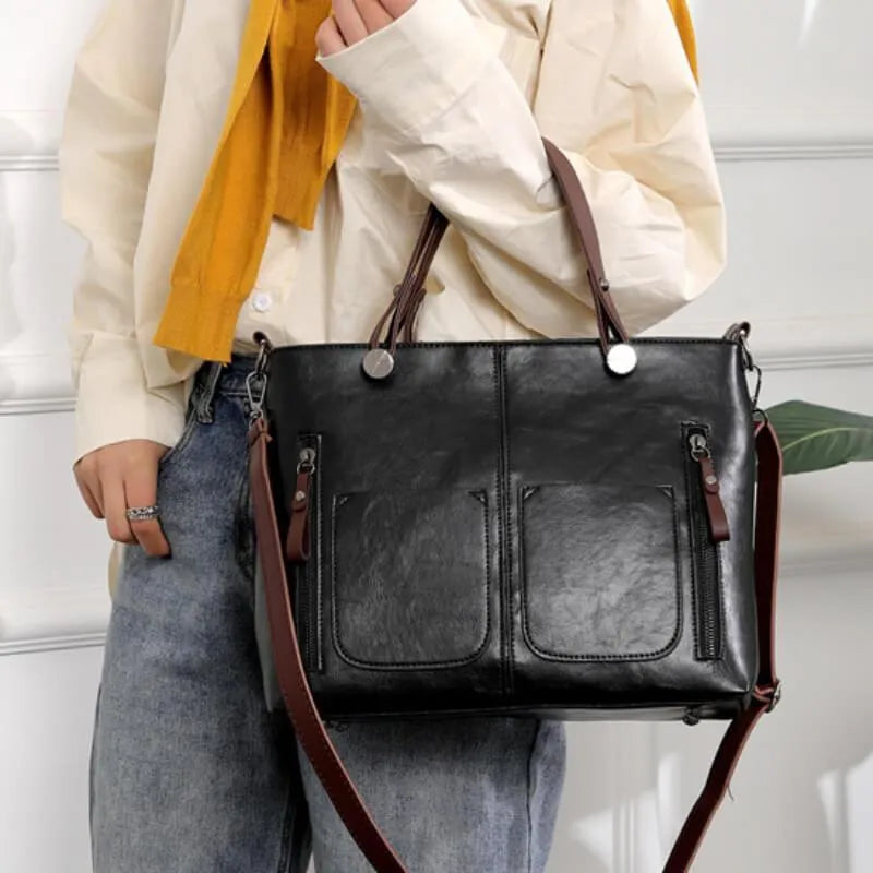 Lois | Leather shoulder bag