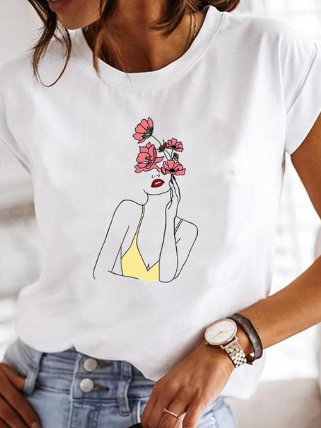 Jemi Capetown„¢ Rosalinda - Stylish T-Shirt with Heart Design