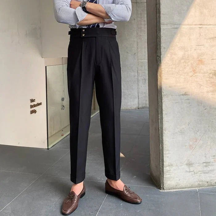 Nate| Double Button Formal Trousers