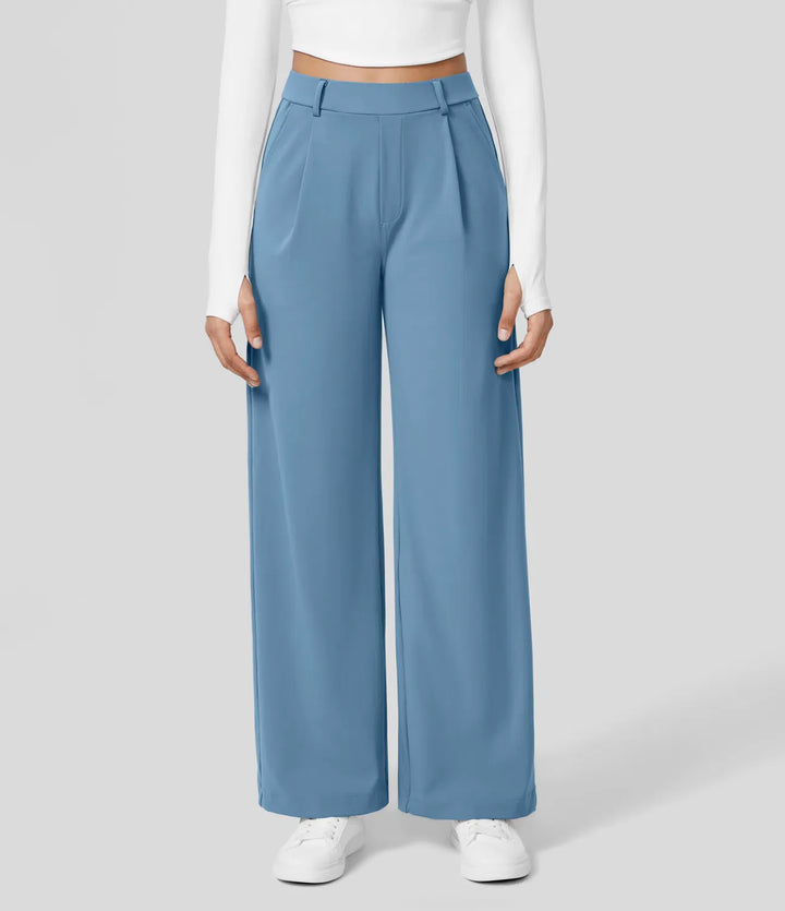 SOFY | COMFORTABLE TROUSERS WITH WIDE LEGS