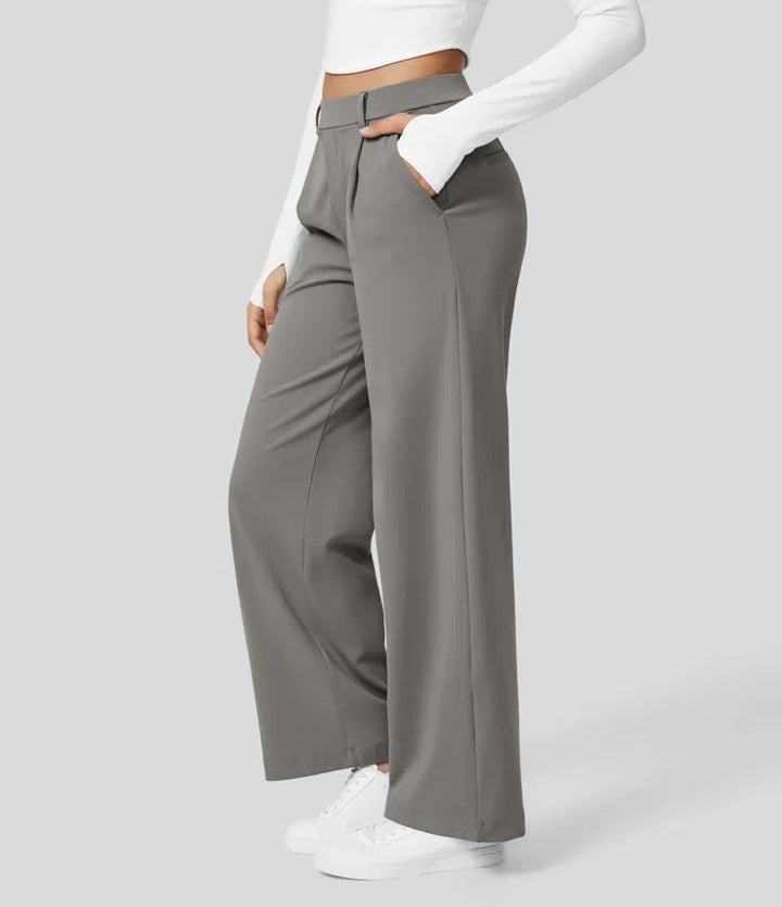 SOFY | COMFORTABLE TROUSERS WITH WIDE LEGS