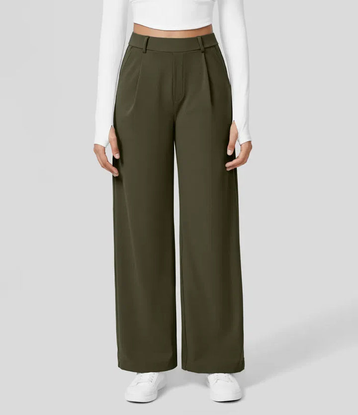 SOFY | COMFORTABLE TROUSERS WITH WIDE LEGS