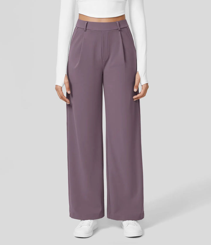 SOFY | COMFORTABLE TROUSERS WITH WIDE LEGS