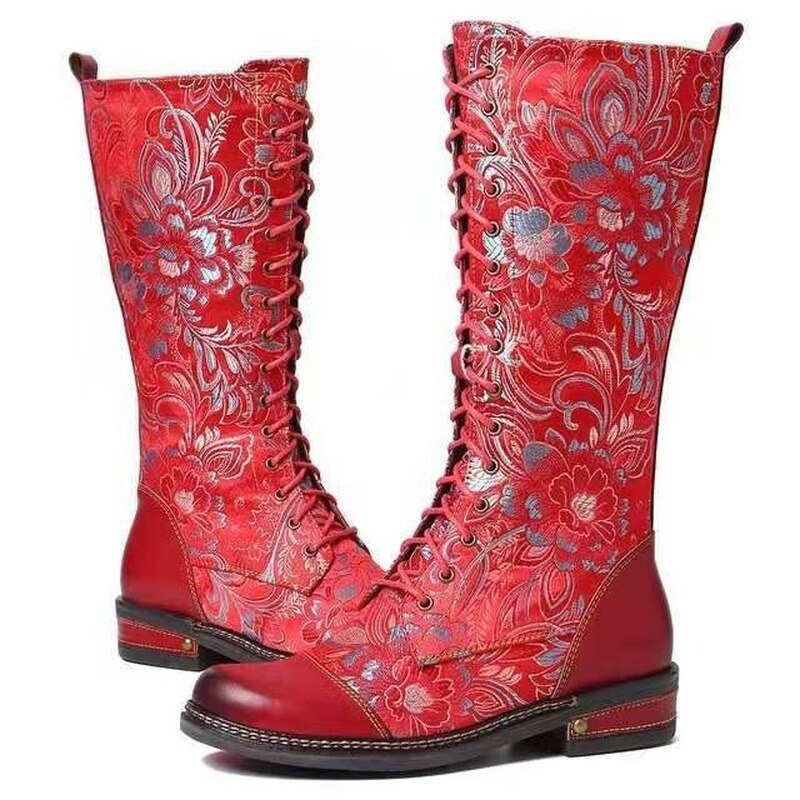 Jemi Capetown„¢High lace-up boots with unique design